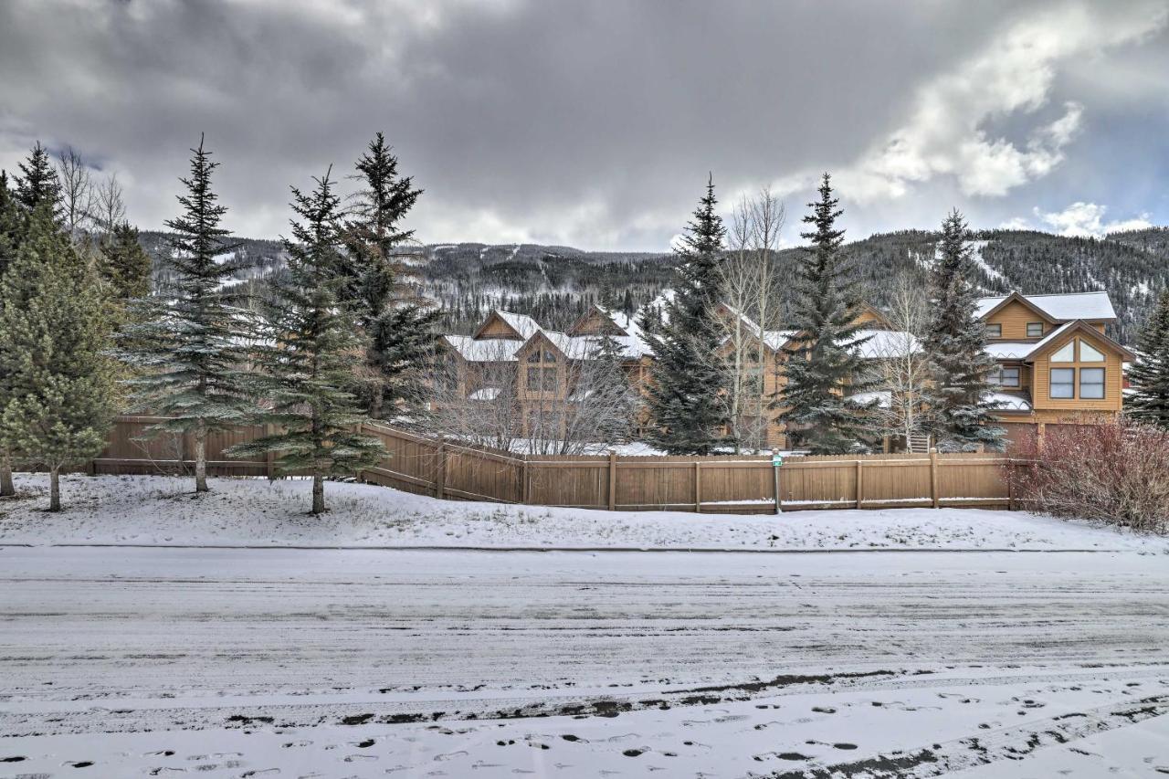 Keystone Studio With Hot Tub Walk To Ski Lifts! Dış mekan fotoğraf